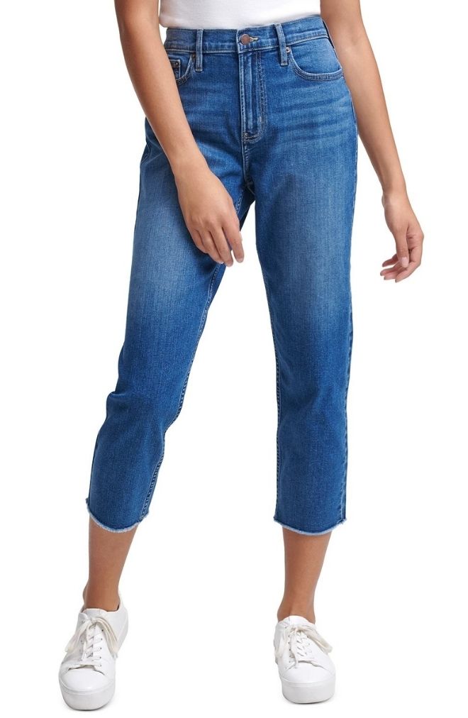 Jeans Calvin Klein Straight Crop
