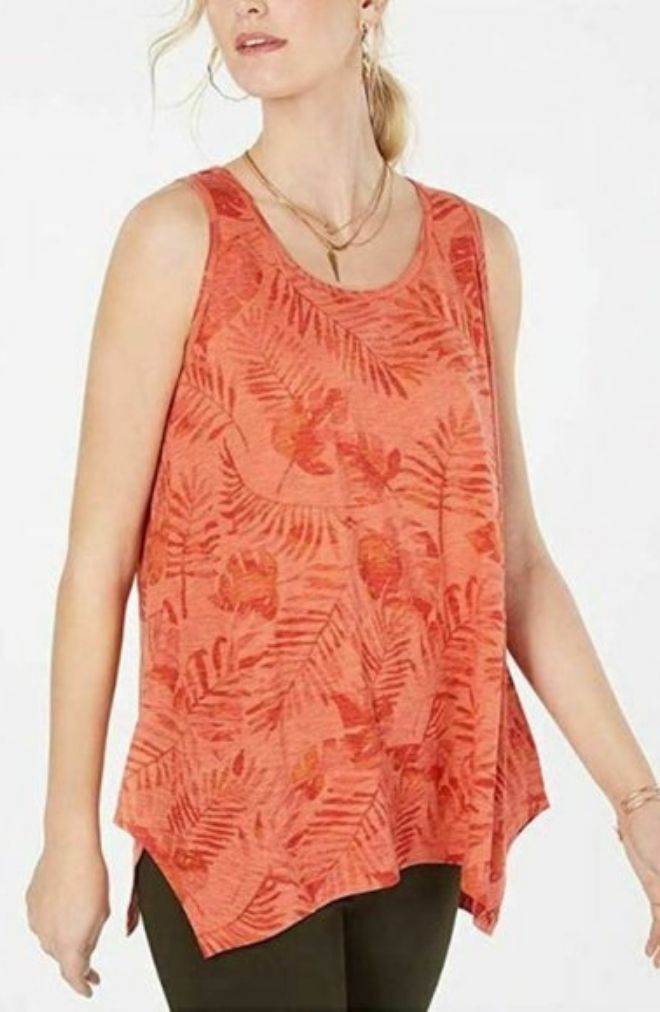 Musculosa Style & Co Palm Array